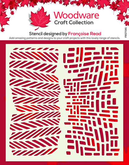 Woodware Craft Collection Stencil - Pampa