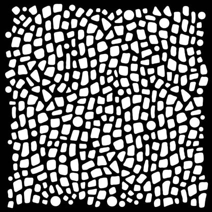 Woodware Craft Collection Stencil - Pebble Dash
