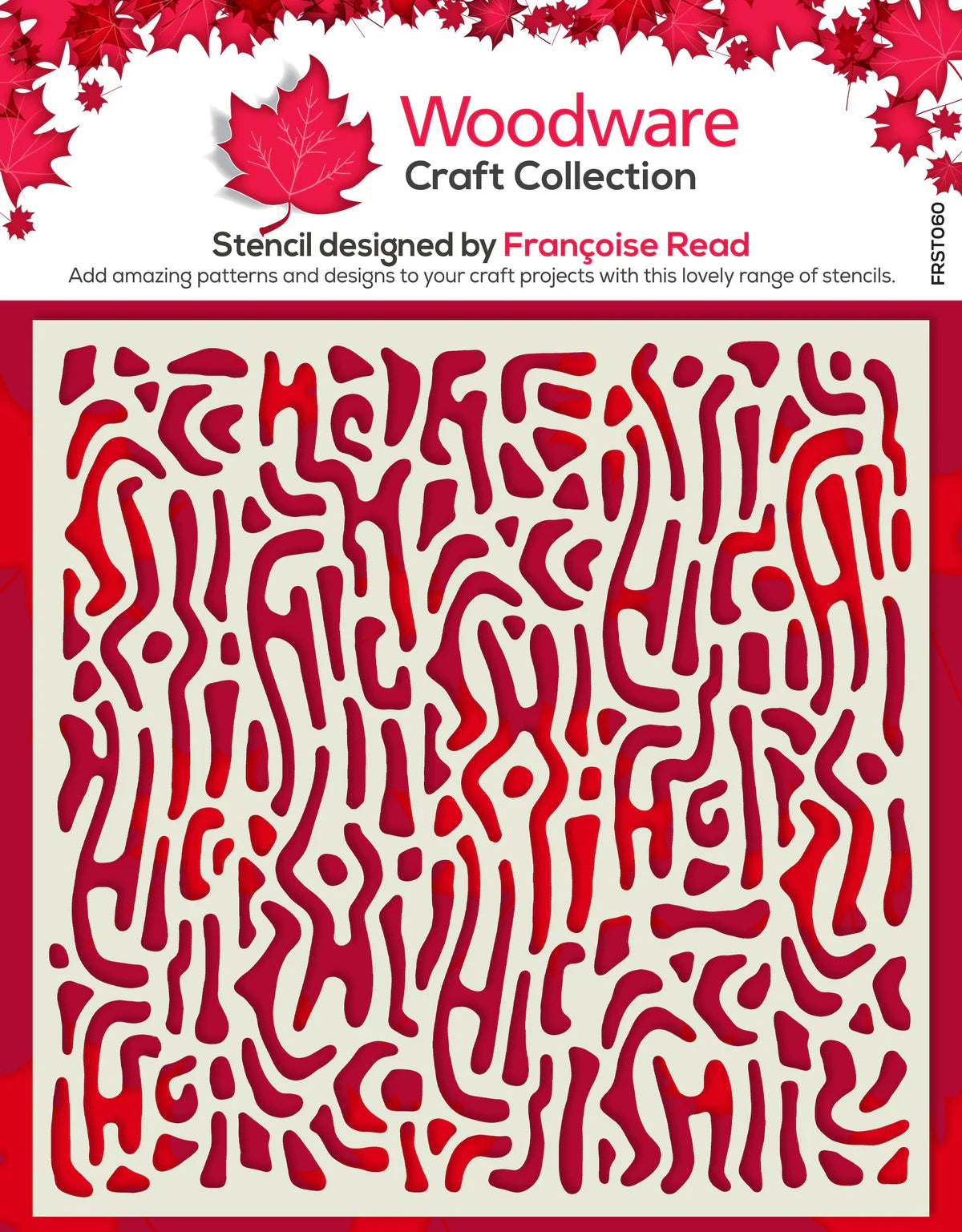 Woodware Craft Collection Stencil - Wiggles
