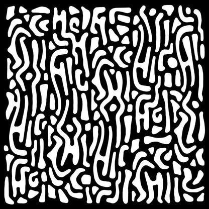 Woodware Craft Collection Stencil - Wiggles