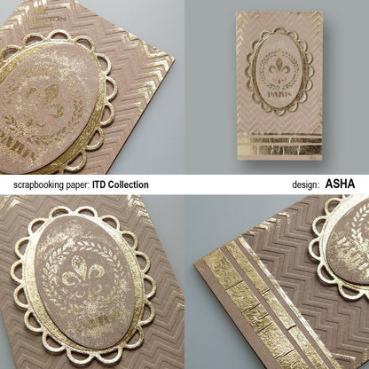 Termoton Metallic Foil Pack of 5 - Gold
