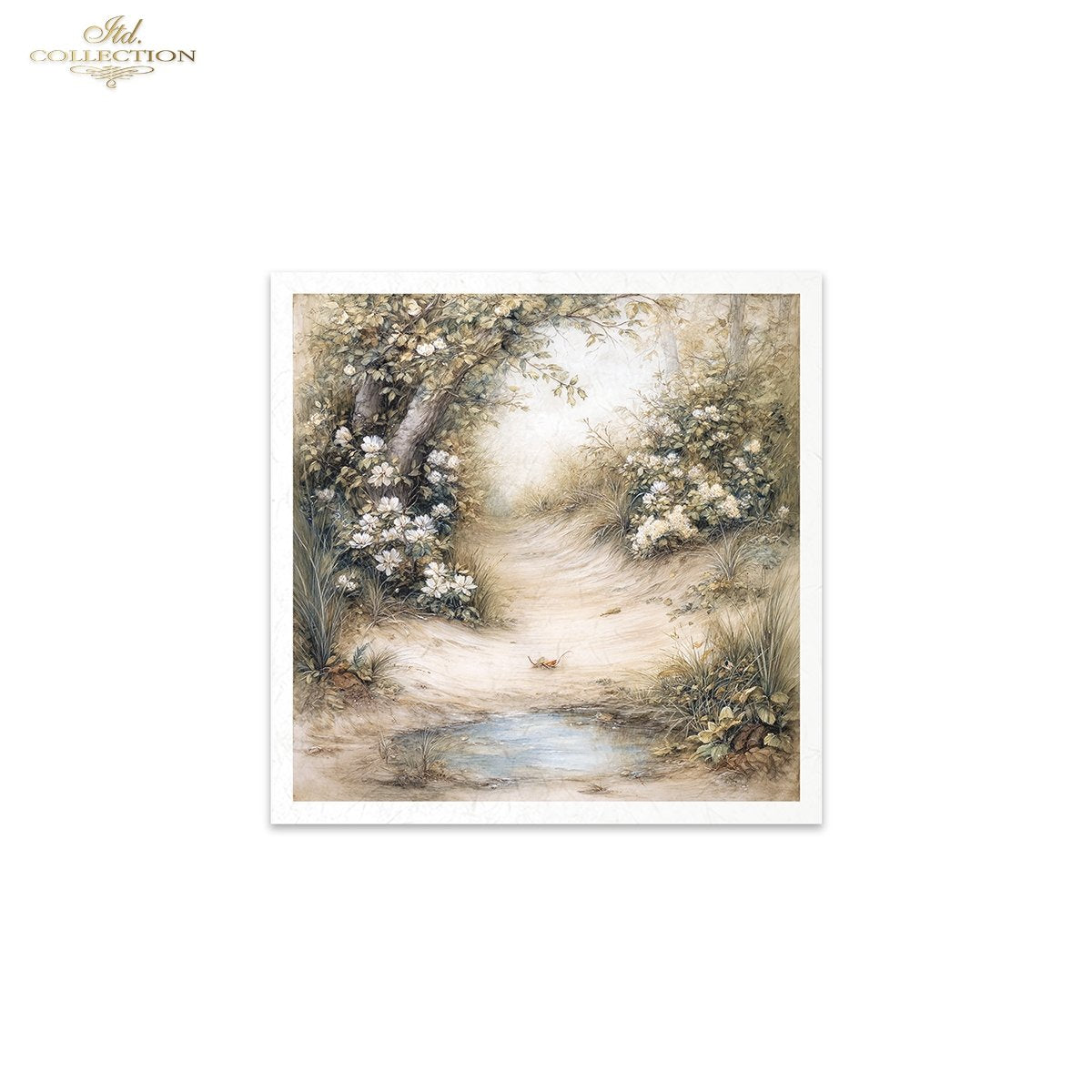 Decoupage Rice Paper Mini Set - Spring Scenes Too