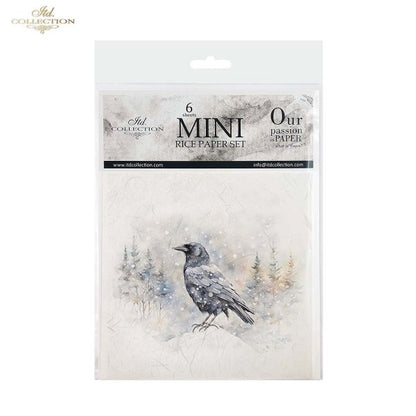 ITD Collection Mini Rice Paper Set - Winter Birds III