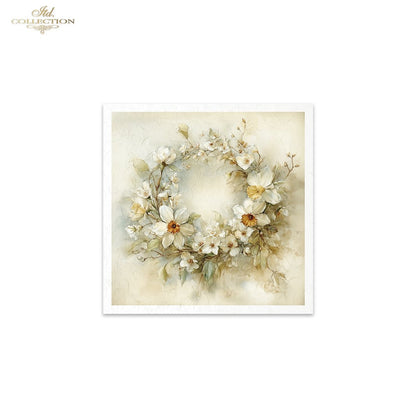 Decoupage Rice Paper Mini Set - Daffodils