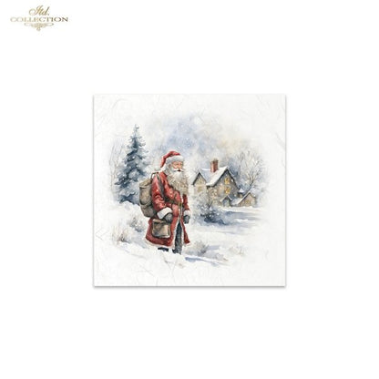 ITD Mini Collection Rice Paper Set - Santa Claus