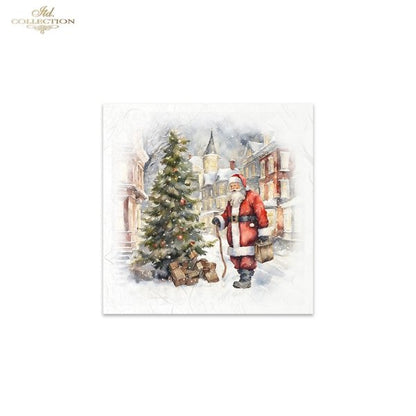 ITD Mini Collection Rice Paper Set - Santa Claus