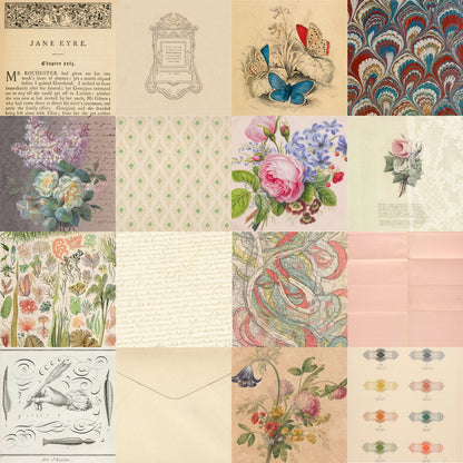 Ephemera Patterned Paper Pack