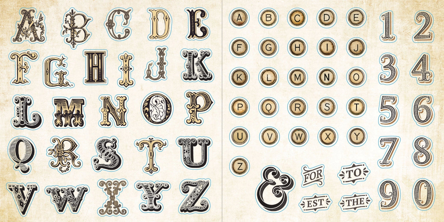 Loads of Ephemera Sticker Book
