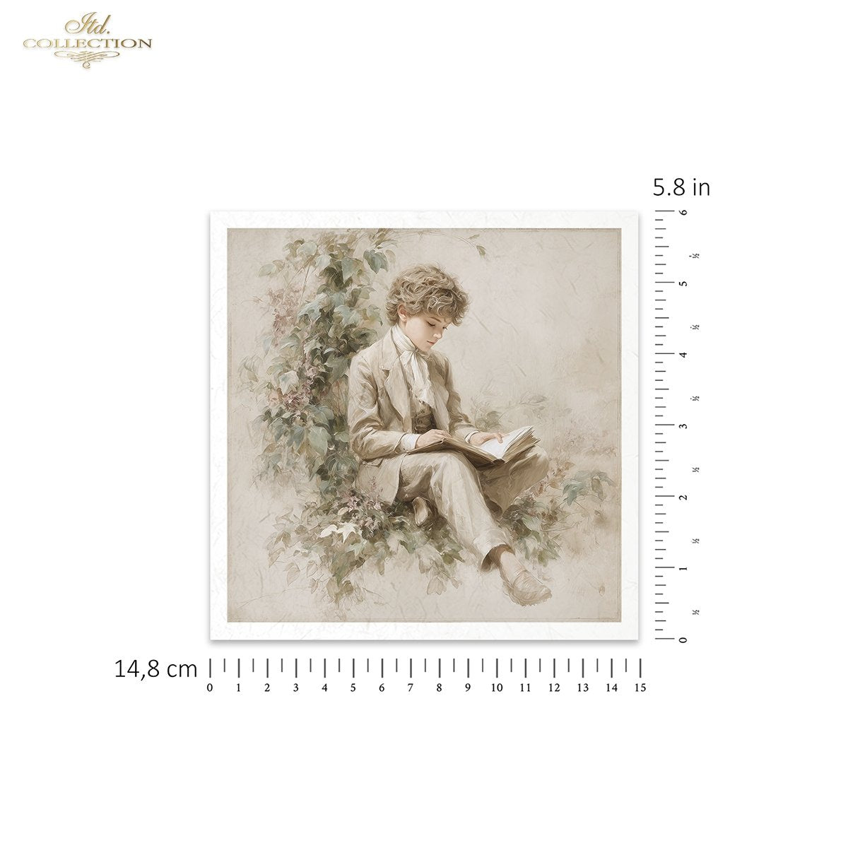 Decoupage Rice Paper Mini Set - Pages of Childhood