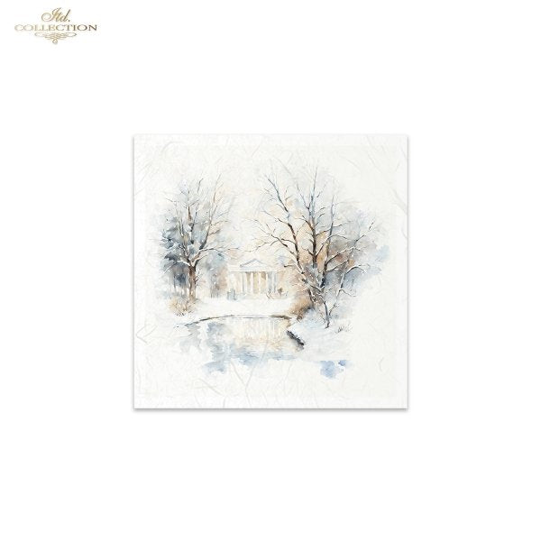 ITD Mini Collection Rice Paper Set - Winter Views, Landscapes