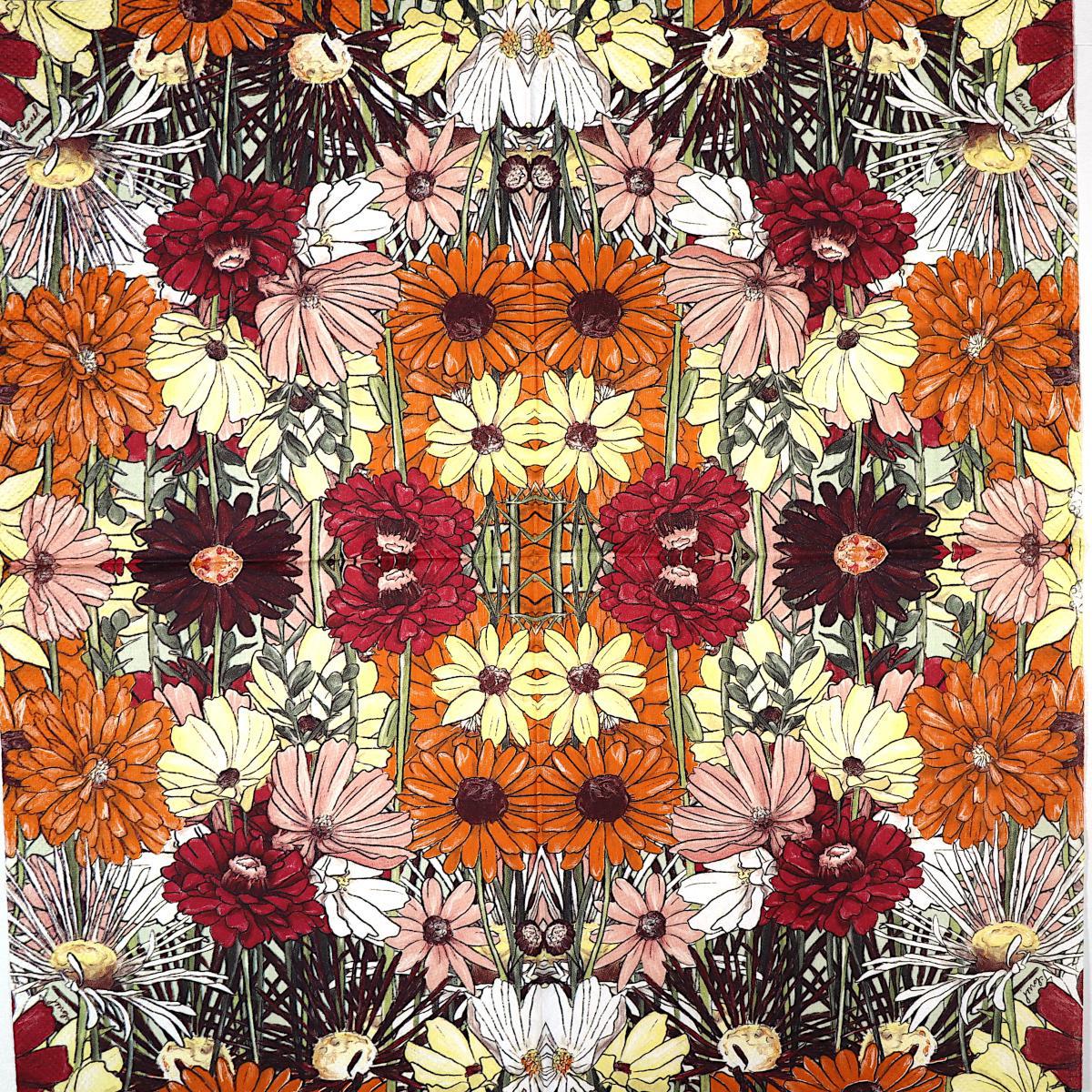 Decoupage Napkins 6.5"- Blooming Garden