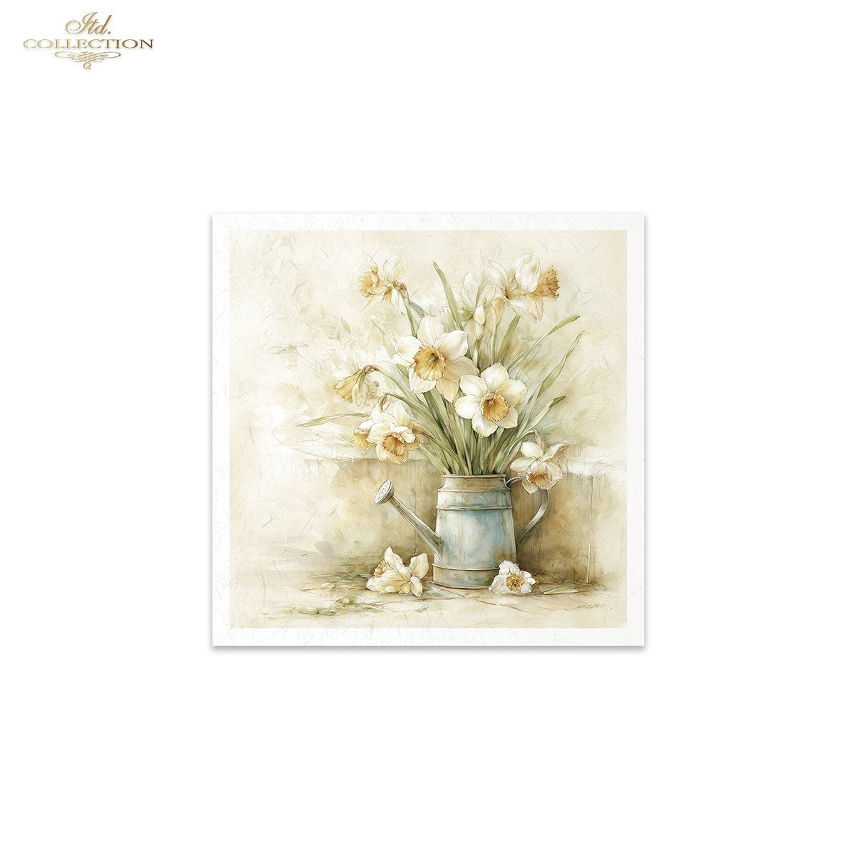 Decoupage Rice Paper Mini Set - Daffodils