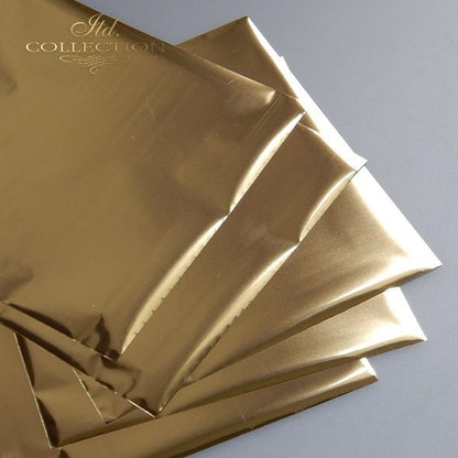 Termoton Metallic Foil Pack of 5 - Gold