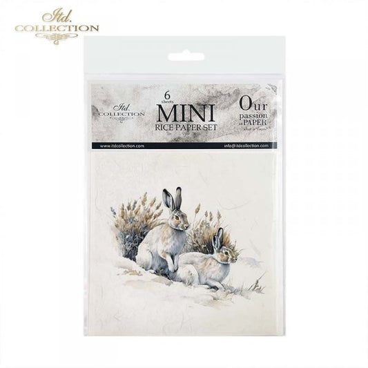 ITD Mini Collection Rice Paper Set - Hares