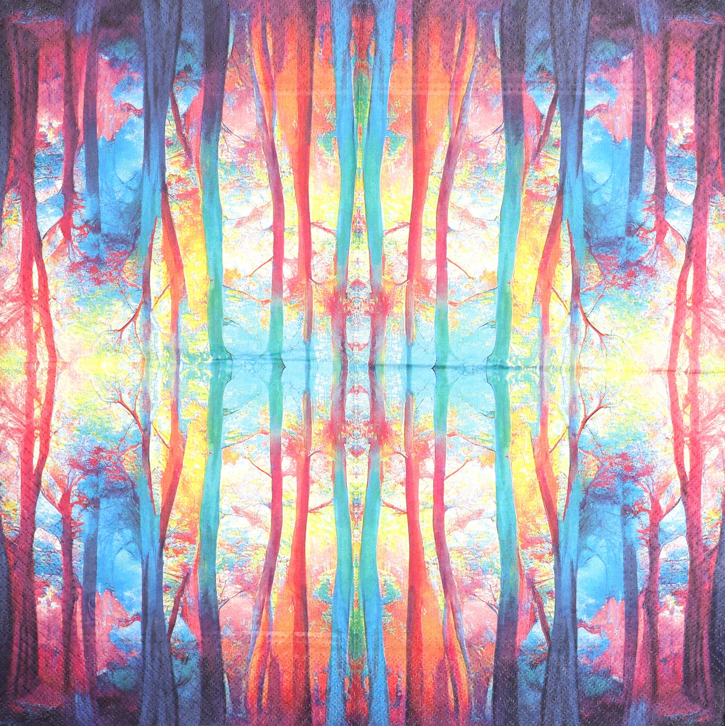 Decoupage Napkins 6.5" - Colorful Magic Forest