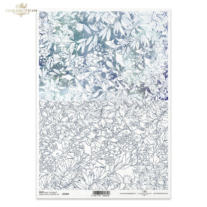 Decoupage Rice Paper - Frosty (Special Pre-Order)