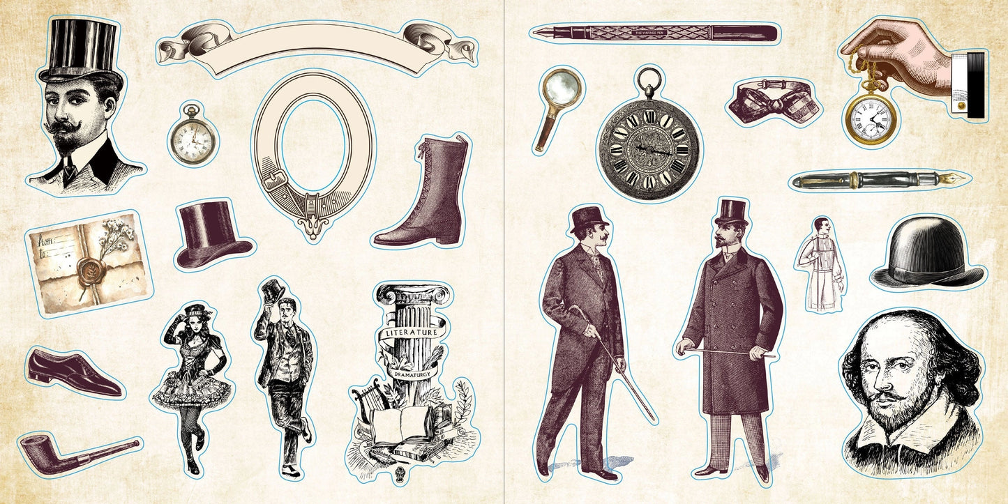 Loads of Ephemera Sticker Book