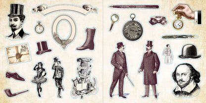 Loads of Ephemera Sticker Book