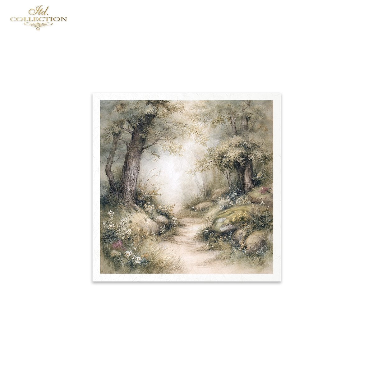 Decoupage Rice Paper Mini Set - Spring Scenes