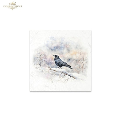 ITD Collection Mini Rice Paper Set - Winter Birds III