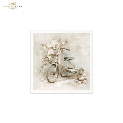Decoupage Rice Paper Mini Set - Vintage Toys
