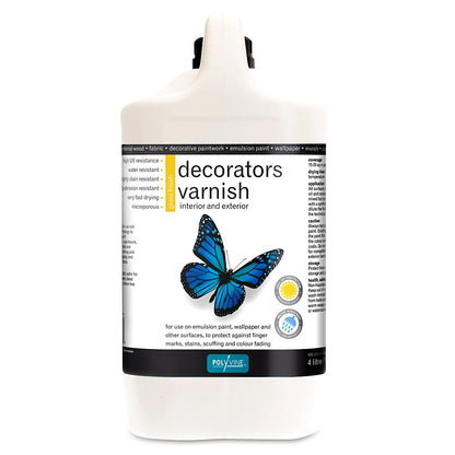 Polyvine Decorators Varrnish Gloss 4 litre