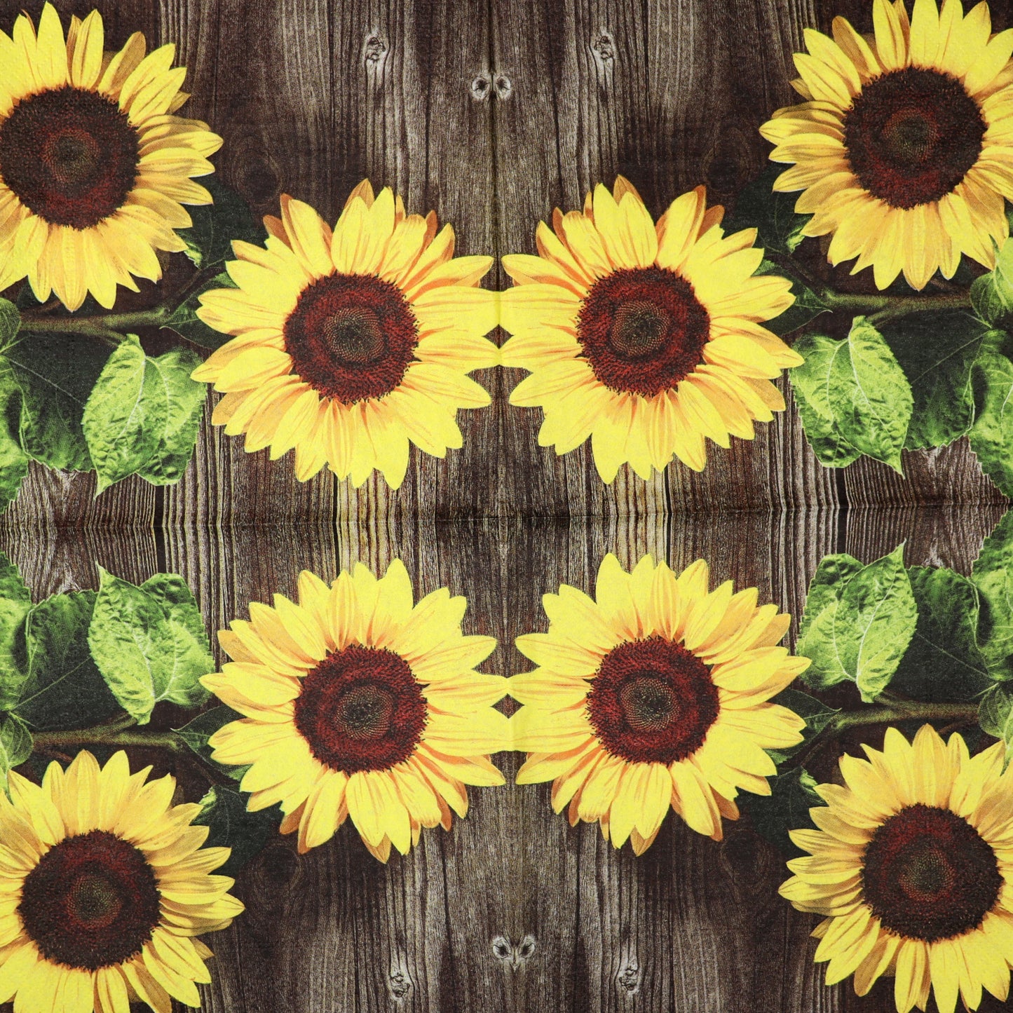 Decoupage Napkins 6.5" - Two Sunflowers