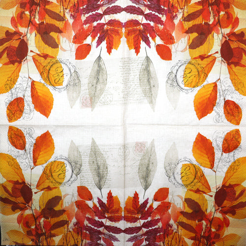 Decoupage napkins 6.5" - Autumn Memories