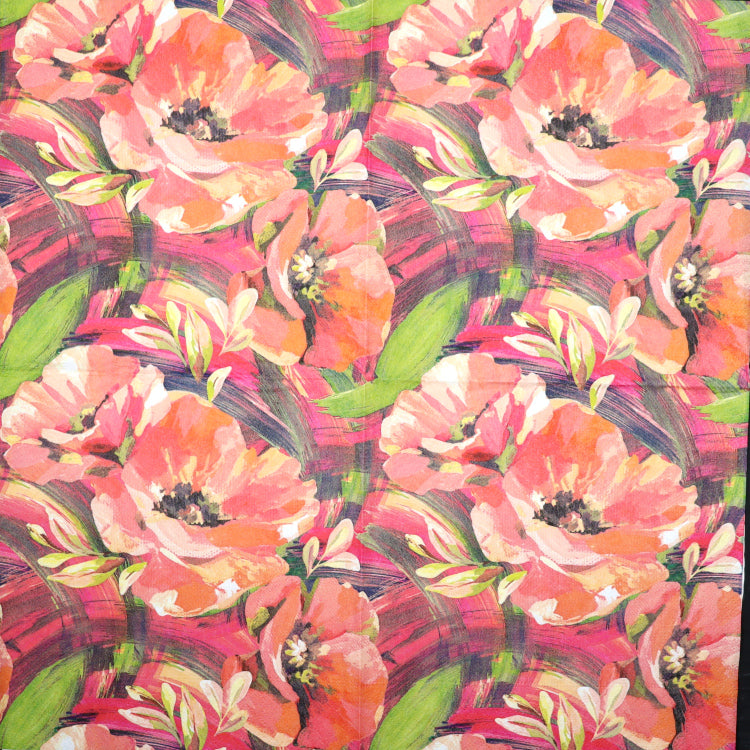 Decoupage Napkins 6.5" - Vivid Flowers