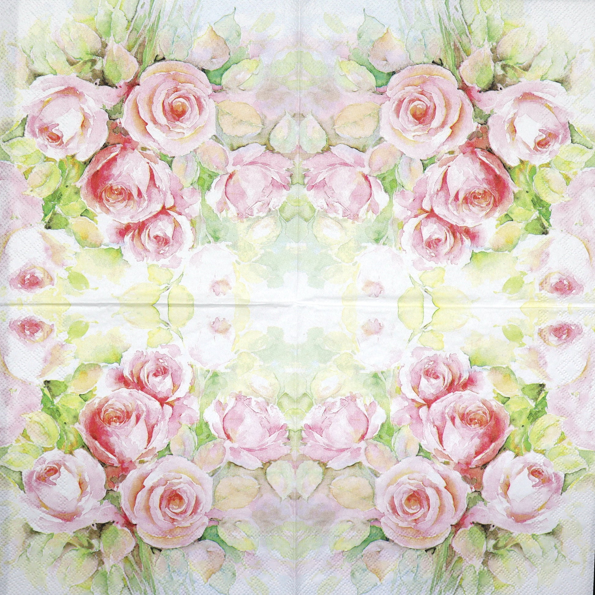 Decoupage Napkins 6.5" - Watercolour Roses