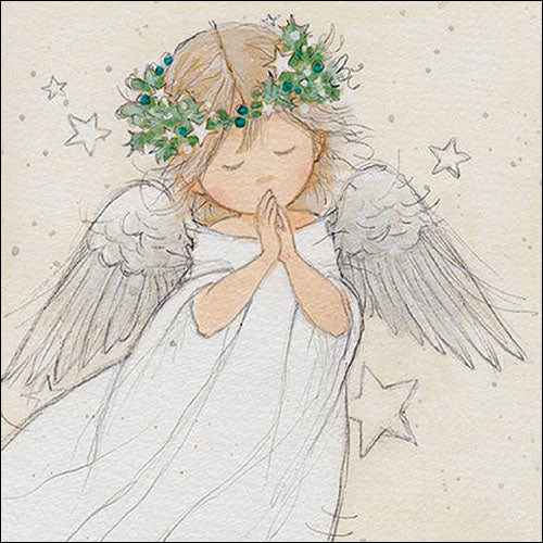 Decoupage Napkins 6.5" - Praying Angel