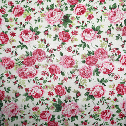 Decoupage Napkins 6.5" - Rose Fabric