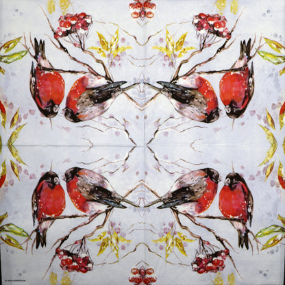 Decoupage Napkins 6.5" - Birds on a Branch