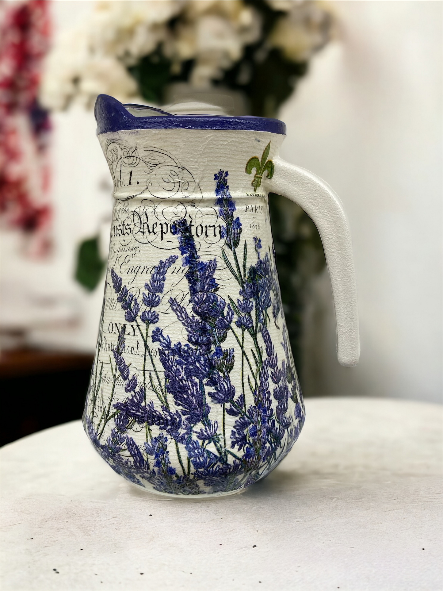 Decoupage Napkins 4" x 6.5" (2pcs)- Lavender Rosemary