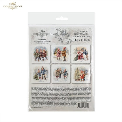 ITD Mini Collection Rice Paper Set - Winter Games