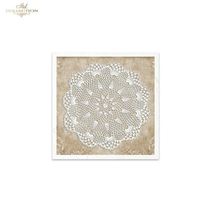 ITD Collection Mini Rice Paper Set - Lace Doilies