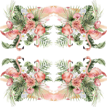 Decoupage Napkins 6.5" (2pcs)- Flamingo Paradise
