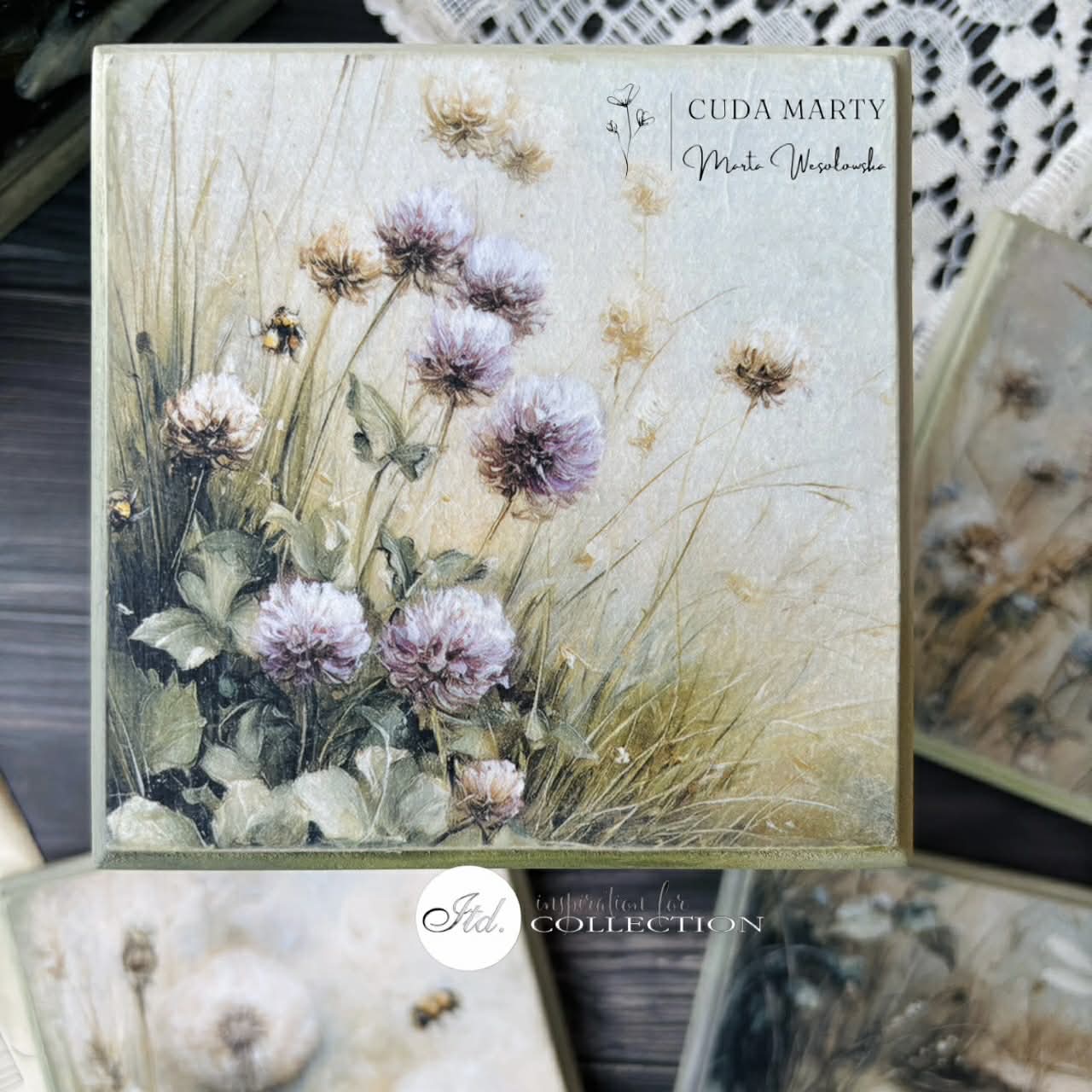 Decoupage Rice Paper Mini Set - Spring Scenes Too