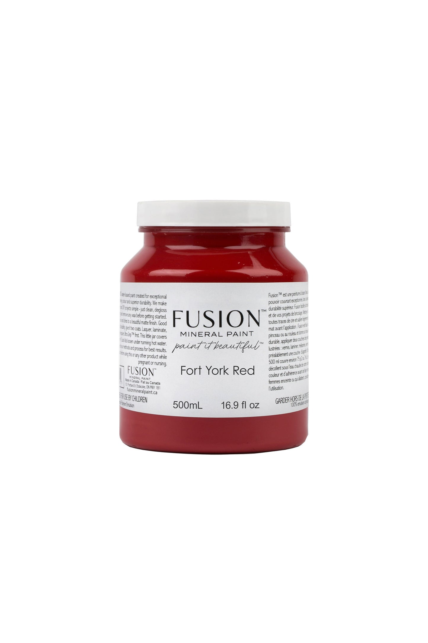 Fusion Mineral Paint - Fort York Red