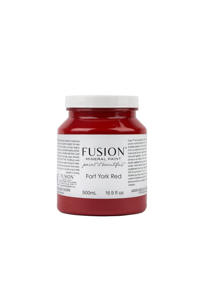 Fusion Mineral Paint - Fort York Red