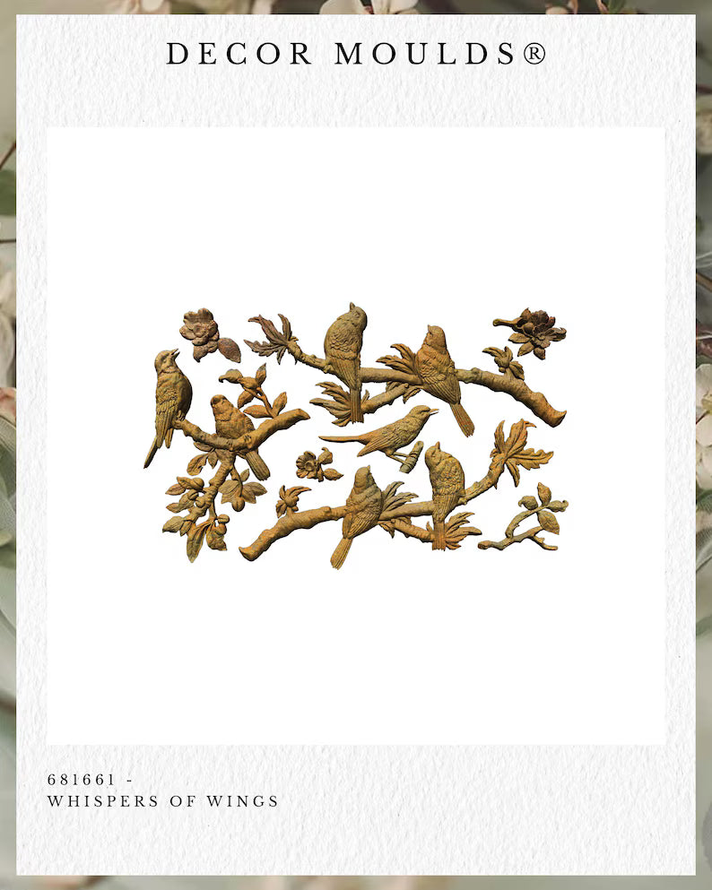 Rediseño con molde Prima Décor de 5" x 8" - Country Blossom