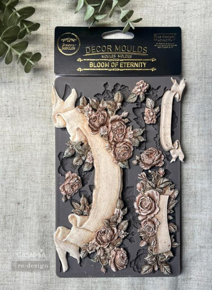 Redesign with Prima Décor Mould 5" x 8" - Bloom of Eternity