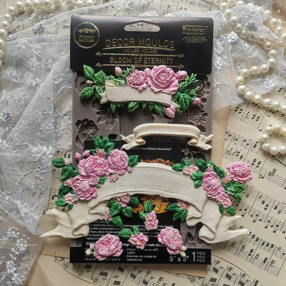 Redesign with Prima Décor Mould 5" x 8" - Bloom of Eternity