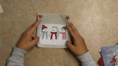 Virtual Workshop Kit - Napkin Greeting Cards