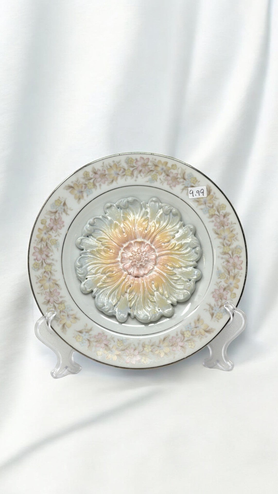 Medallion Easter/Spring Decor Plate