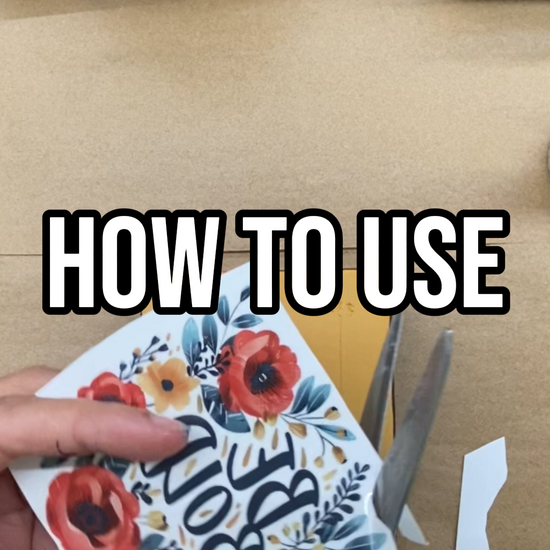 how to use wet transfers