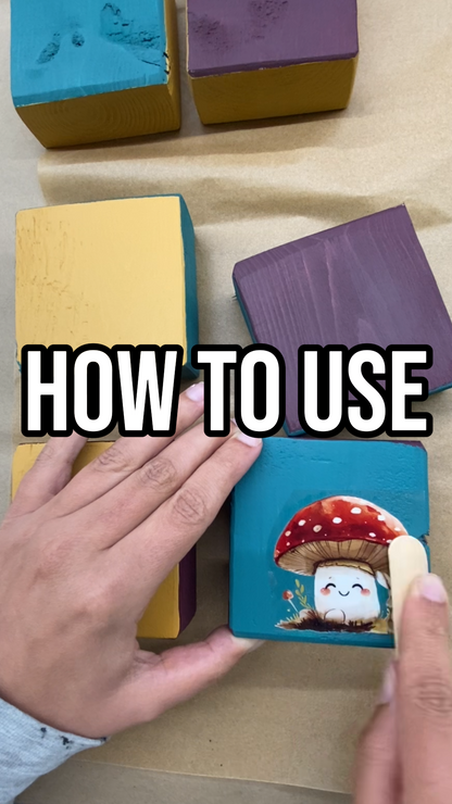 how to use crystal rub ons