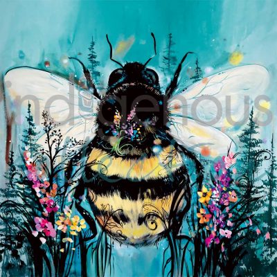 Decoupage Napkins 6.5" - Bumblebee