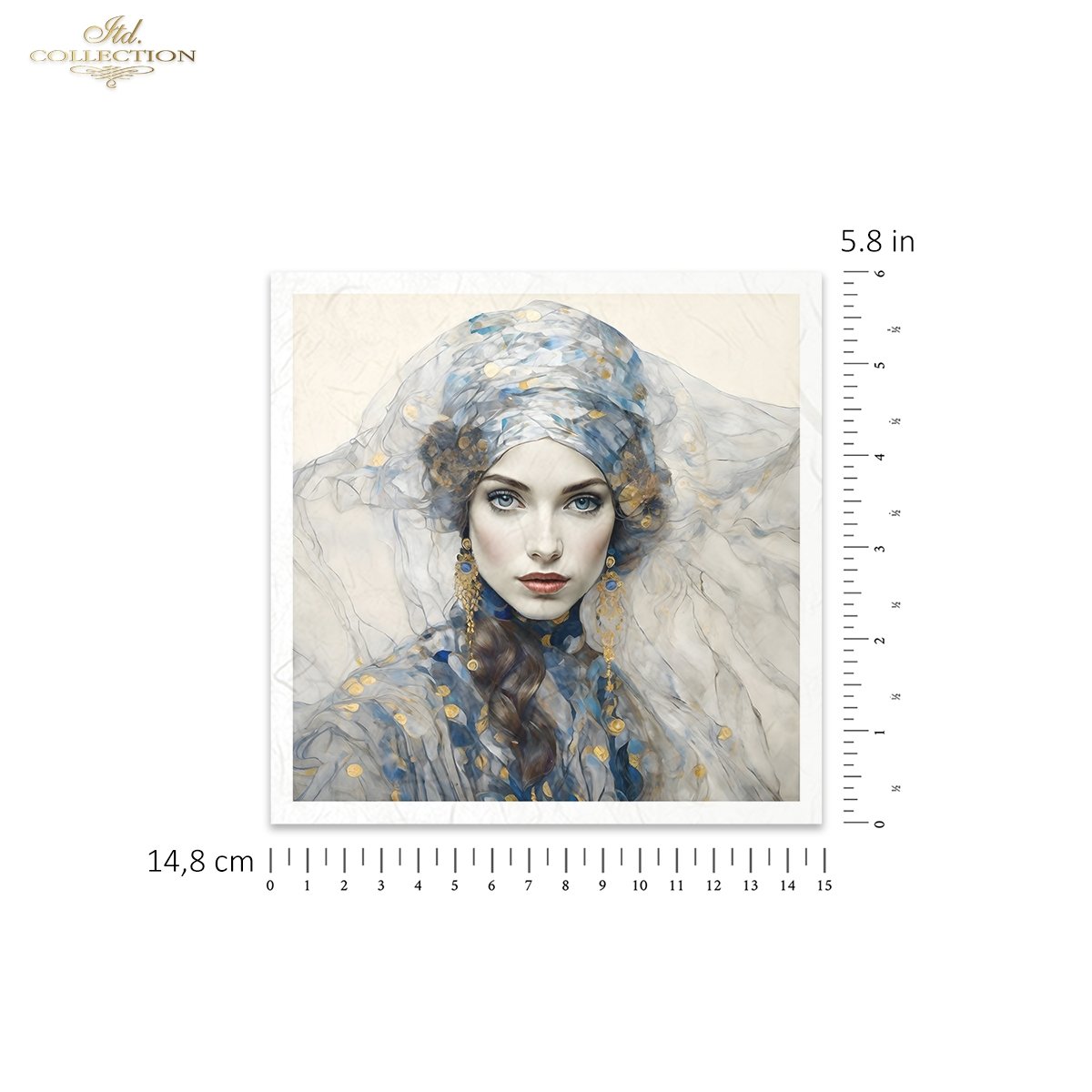 ITD Mini Collection Rice Paper Set - Inspired by Klimt 2