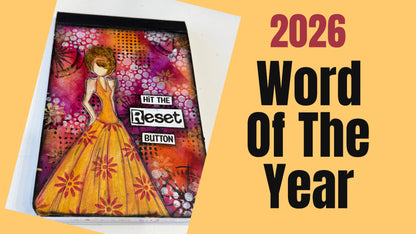 CreativeKady's Mixed Media Creations Digital Sentiment Pack - Hit the RESET Button